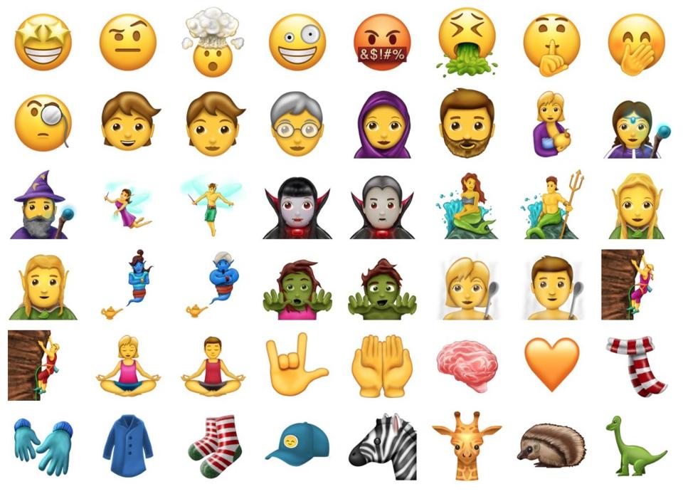 Emojis : Unicode En Approuve 69 De Plus | Forbes France