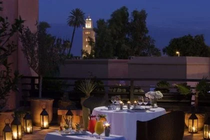 un diner au fouquets marrakech fabrice rambert