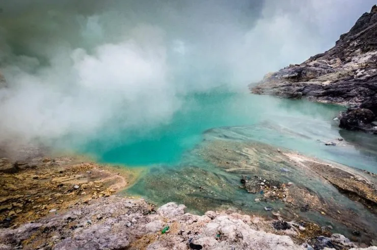 Lac Mont Kawah Ijen, Indonésie