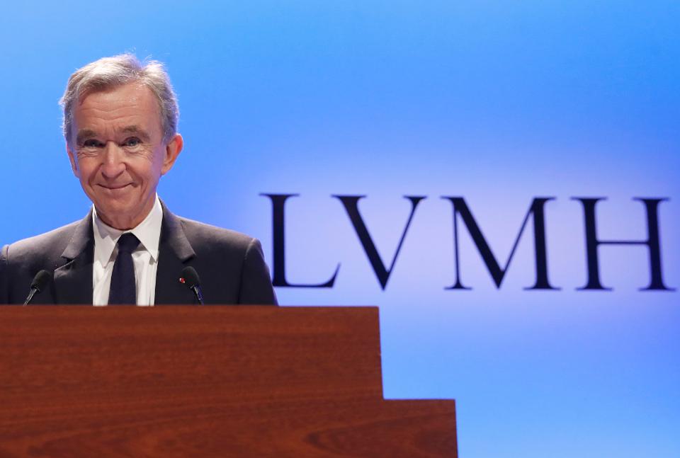 Résultats financiers  Année de tous les records pour LVMH et Bernard  Arnault - Forbes France
