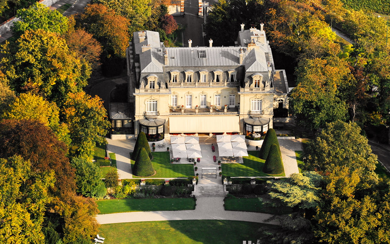 Les Crayères à Reims, un château qui cultive l'art de vivre à la
