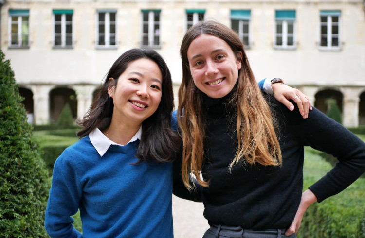 Hahyeon Park et Mathilde Nême, cofondatrices d'Omena.