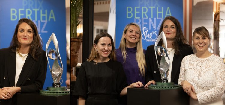 Angélique Touguet, Clémence Madet, Manon Leroux et Aline Cirrode