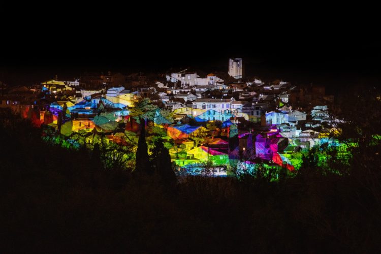 le maping sur le village de biot